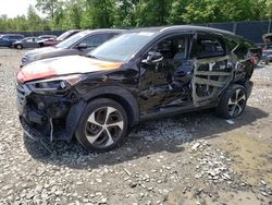 Salvage cars for sale at Waldorf, MD auction: 2017 Hyundai Tucson Limited