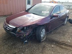 Vehiculos salvage en venta de Copart Elgin, IL: 2012 Honda Accord LX