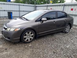 Salvage cars for sale from Copart Walton, KY: 2011 Honda Civic LX