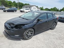 Salvage cars for sale at York Haven, PA auction: 2017 Ford Focus SEL