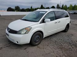 Salvage cars for sale from Copart Portland, OR: 2007 Nissan Quest S