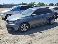 Salvage cars for sale at Sacramento, CA auction: 2016 Volkswagen Jetta SE