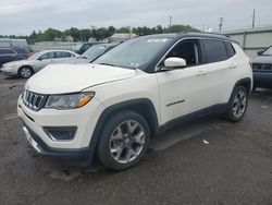 Salvage cars for sale from Copart Pennsburg, PA: 2019 Jeep Compass Limited