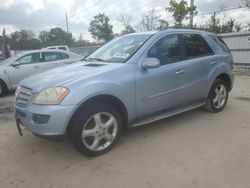 Salvage cars for sale from Copart Riverview, FL: 2008 Mercedes-Benz ML 350