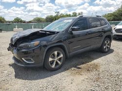 Salvage cars for sale at Riverview, FL auction: 2019 Jeep Cherokee Limited