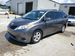 Salvage cars for sale at New Orleans, LA auction: 2013 Toyota Sienna LE