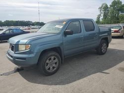 Salvage cars for sale from Copart Dunn, NC: 2007 Honda Ridgeline RTX