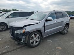 Salvage cars for sale at Cahokia Heights, IL auction: 2014 Jeep Grand Cherokee Overland