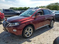 Salvage cars for sale from Copart Houston, TX: 2014 Lexus RX 450