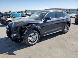 Salvage cars for sale at Bakersfield, CA auction: 2018 Audi Q5 Premium Plus