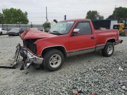 Salvage cars for sale at Mebane, NC auction: 1992 Chevrolet GMT-400 C1500