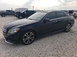 Salvage cars for sale at New Braunfels, TX auction: 2014 Mercedes-Benz E 350