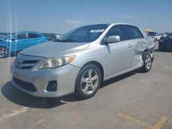 Toyota Corolla Base salvage cars for sale: 2012 Toyota Corolla Base