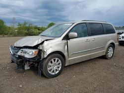 Salvage cars for sale from Copart Columbia Station, OH: 2016 Chrysler Town & Country Touring