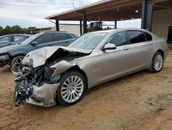 Salvage cars for sale at Tanner, AL auction: 2013 BMW 740 LI