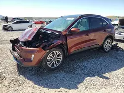 Salvage cars for sale at Magna, UT auction: 2021 Ford Escape SEL