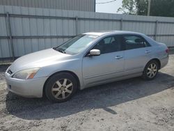 Salvage cars for sale from Copart Gastonia, NC: 2005 Honda Accord EX