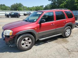 Mazda Tribute salvage cars for sale: 2004 Mazda Tribute LX