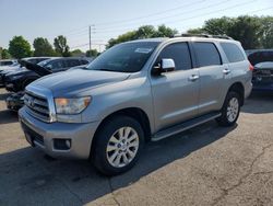 Salvage cars for sale at Moraine, OH auction: 2008 Toyota Sequoia Platinum
