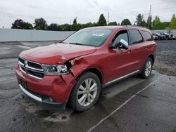 Salvage cars for sale at Portland, OR auction: 2011 Dodge Durango Crew