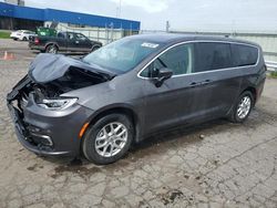 Salvage cars for sale at Woodhaven, MI auction: 2023 Chrysler Pacifica Touring L