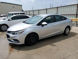 Salvage cars for sale at Haslet, TX auction: 2017 Chevrolet Cruze LS