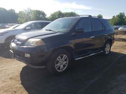 Salvage cars for sale at Marlboro, NY auction: 2004 Acura MDX Touring