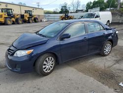 Salvage cars for sale from Copart Marlboro, NY: 2013 Toyota Corolla Base
