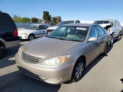 Salvage cars for sale from Copart Martinez, CA: 2002 Toyota Camry LE