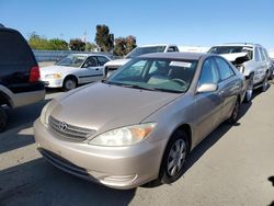 Salvage cars for sale at Martinez, CA auction: 2002 Toyota Camry LE