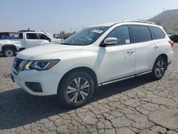 Salvage cars for sale at Colton, CA auction: 2017 Nissan Pathfinder S