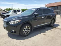 Salvage cars for sale at Fort Wayne, IN auction: 2014 Infiniti QX60