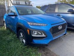 Salvage cars for sale at North Billerica, MA auction: 2018 Hyundai Kona SE