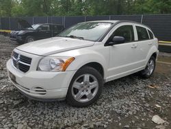 Salvage cars for sale from Copart Waldorf, MD: 2009 Dodge Caliber SXT
