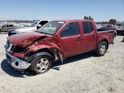 Salvage cars for sale at Antelope, CA auction: 2006 Nissan Frontier Crew Cab LE