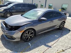 Salvage cars for sale at Arcadia, FL auction: 2021 Honda Civic Sport
