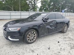 Salvage cars for sale at Loganville, GA auction: 2022 Audi A4 Premium 40