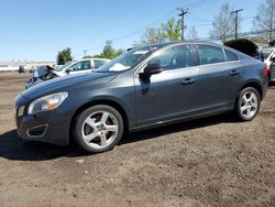 Salvage cars for sale at New Britain, CT auction: 2013 Volvo S60 T5