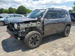 Jeep salvage cars for sale: 2017 Jeep Renegade Trailhawk