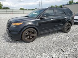 Salvage cars for sale at Barberton, OH auction: 2014 Ford Explorer Sport