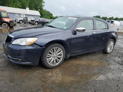 Salvage cars for sale at East Granby, CT auction: 2011 Chrysler 200 Limited