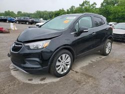 Salvage cars for sale at Ellwood City, PA auction: 2019 Buick Encore Preferred