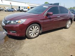 Salvage cars for sale at New Britain, CT auction: 2014 Honda Accord EXL