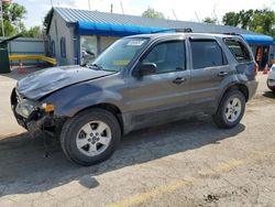 Salvage cars for sale at Wichita, KS auction: 2006 Ford Escape XLT