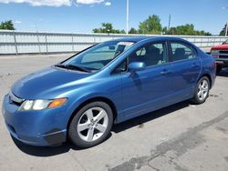 Honda Civic salvage cars for sale: 2006 Honda Civic EX