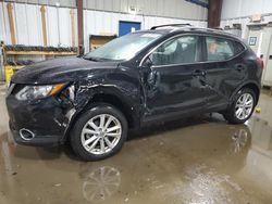 Salvage cars for sale at West Mifflin, PA auction: 2017 Nissan Rogue Sport S