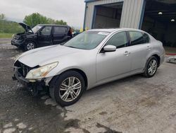 Salvage cars for sale at Chambersburg, PA auction: 2011 Infiniti G37