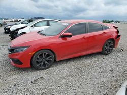 Salvage cars for sale at Earlington, KY auction: 2019 Honda Civic Sport