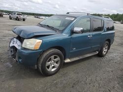 Salvage cars for sale from Copart Spartanburg, SC: 2005 Nissan Armada SE