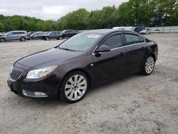 Salvage cars for sale at North Billerica, MA auction: 2011 Buick Regal CXL